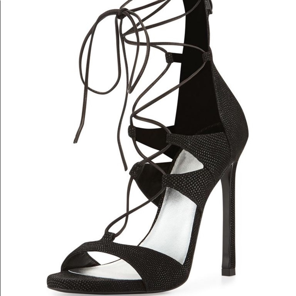 Stuart Weitzman Lace up size 6